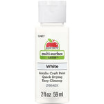 Load image into Gallery viewer, Apple Barrel® Multi-Surface - Satin - Acrylic Paint — White Color — 2 oz