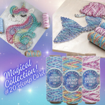 Load image into Gallery viewer, #20 -- (1 mm) -- Magical Collection: Fairy, Mermaid & Unicorn Hemp Cord Spools by Hemptique®