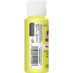 Load image into Gallery viewer, Apple Barrel® Acrylic Paint — Matte — Neon Yellow Color — 2 oz.