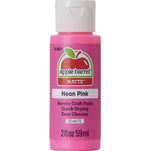 Load image into Gallery viewer, Apple Barrel® Acrylic Paint — Matte — Neon Pink Color — 2 oz.