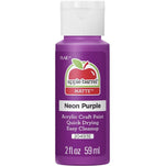 Load image into Gallery viewer, Apple Barrel® Acrylic Paint — Matte — Neon Purple Color — 2 oz.