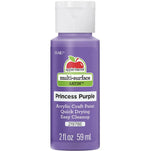 Load image into Gallery viewer, Apple Barrel® Multi-Surface - Satin - Acrylic Paint — Princess Purple Color — 2 oz