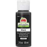 Load image into Gallery viewer, Apple Barrel® Multi-Surface - Satin - Acrylic Paint — Black Color — 2 oz