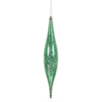 Load image into Gallery viewer, 13" -- Rain Drop Mercury Finish Christmas Ornaments — Various Colors — 2 Pack by Vickerman®