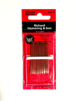 Load image into Gallery viewer, Sharps / General Sewing --- Hand Sewing Needles, Various Sizes by Richard Hemming & Son®