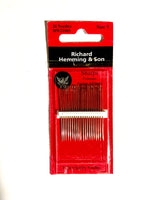 Load image into Gallery viewer, Sharps / General Sewing --- Hand Sewing Needles, Various Sizes by Richard Hemming & Son®