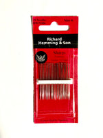 Load image into Gallery viewer, Sharps / General Sewing --- Hand Sewing Needles, Various Sizes by Richard Hemming & Son®