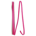 Load image into Gallery viewer, Grosgrain Texture Ribbon -- Shocking Pink Color --- Various Sizes