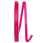 Load image into Gallery viewer, Double Face Satin Ribbon -- Shocking Pink Color --- Various Sizes