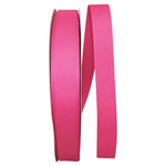 Load image into Gallery viewer, Grosgrain Texture Ribbon -- Shocking Pink Color --- Various Sizes