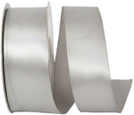 Load image into Gallery viewer, Double Face Satin Ribbon -- Silver Color --- Various Sizes
