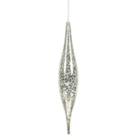 Load image into Gallery viewer, 13" -- Rain Drop Mercury Finish Christmas Ornaments — Various Colors — 2 Pack by Vickerman®