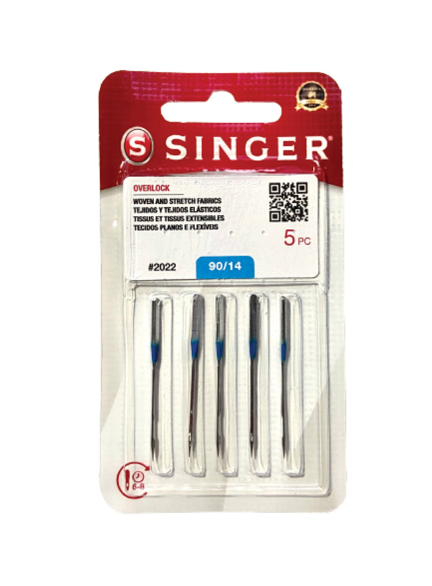 Serger / Overlock Sewing Machine Needles (90/14) by Singer® Blanks
