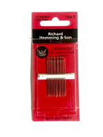 Load image into Gallery viewer, Between / Quilting --- Hand Sewing Needles -- Various Sizes by Richard Hemming & Son®