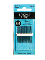 Load image into Gallery viewer, Sharp --- Hand Sewing Needles --- Various Sizes by S. Thomas & Sons®