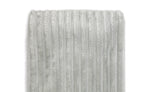 Load image into Gallery viewer, Striped Plush Baby Blanket, 30 x 40 in, Grey Color
