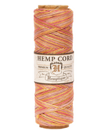 Load image into Gallery viewer, #10 -- (0.5mm) -- Variegated Hemp Cord Spools -- Various Colors by Hemptique®