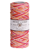 Load image into Gallery viewer, #20 -- (1 mm) -- Variegated Hemp Cord Spools -- Various Colors by Hemptique®