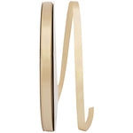 Load image into Gallery viewer, Double Face Satin Ribbon -- Tan Color --- Various Sizes