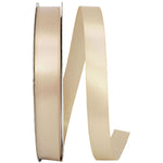 Load image into Gallery viewer, Double Face Satin Ribbon -- Tan Color --- Various Sizes