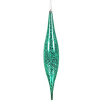 Load image into Gallery viewer, 13" -- Rain Drop Mercury Finish Christmas Ornaments — Various Colors — 2 Pack by Vickerman®
