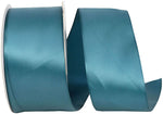 Load image into Gallery viewer, Double Face Satin Ribbon -- Teal Color --- Various Sizes