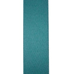 Load image into Gallery viewer, Double Face Satin Ribbon -- Teal Color --- Various Sizes