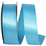 Load image into Gallery viewer, Double Face Satin Ribbon -- Turquoise Color --- Various Sizes