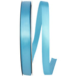 Load image into Gallery viewer, Double Face Satin Ribbon -- Turquoise Color --- Various Sizes