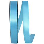 Load image into Gallery viewer, Double Face Satin Ribbon -- Turquoise Color --- Various Sizes