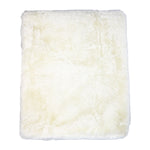 Load image into Gallery viewer, Two-Layer Luxury Faux Fur Plush Baby Blanket --- 30 x 36 in --- Ivory Color