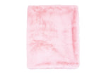 Load image into Gallery viewer, Two-Layer Luxury Faux Fur Plush Baby Blanket --- 30 x 36 in --- Pink Color