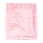 Load image into Gallery viewer, Two-Layer Luxury Faux Fur Plush Baby Blanket --- 30 x 36 in --- Pink Color