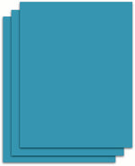Load image into Gallery viewer, Blue Cerulean Color Paper --- 90 GSM - 24 lb bond --- Various Sizes