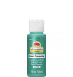 Load image into Gallery viewer, Apple Barrel® Indoor / Outdoor - Gloss™ - Acrylic Craft Paint — Green Turquoise — 2 oz.