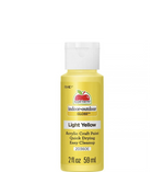 Load image into Gallery viewer, Apple Barrel® Indoor / Outdoor - Gloss™ - Acrylic Craft Paint — Light Yellow — 2 oz.