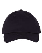Load image into Gallery viewer, Adult Brushed Twill Cap, Navy