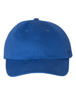 Load image into Gallery viewer, Adult Brushed Twill Cap, Royal