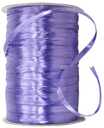 Load image into Gallery viewer, Premium - Pearl Finish Raffia Ribbon --- 1/4in x 100 yards --- Violet Color