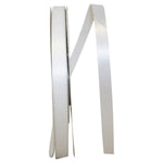 Load image into Gallery viewer, Florist Basics -- Acetate / Satin Supreme Cooler Ribbon -- White Color --- Various Sizes