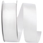 Load image into Gallery viewer, Double Face Satin Ribbon -- White Color --- Various Sizes