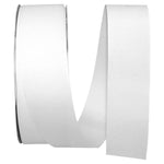 Load image into Gallery viewer, Grosgrain Texture Ribbon -- White Color --- Various Sizes