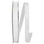 Load image into Gallery viewer, Double Face Satin Ribbon -- White Color --- Various Sizes