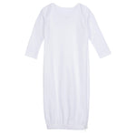 Load image into Gallery viewer, Baby Embroidery Sleep Gown Blank Set, White Color