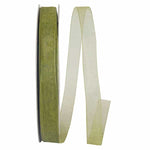 Load image into Gallery viewer, Chiffon Mono Sheer Ribbon -- Willow Color --- Various Sizes