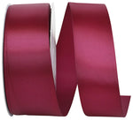 Load image into Gallery viewer, Double Face Satin Ribbon -- Wine Color --- Various Sizes