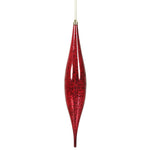 Load image into Gallery viewer, 13" -- Rain Drop Mercury Finish Christmas Ornaments — Various Colors — 2 Pack by Vickerman®