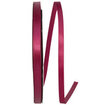 Load image into Gallery viewer, Double Face Satin Ribbon -- Wine Color --- Various Sizes