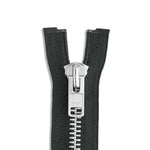 Load image into Gallery viewer, One Way -- YKK® #10 --- Aluminum Jacket Zipper -- Various Sizes