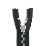 Load image into Gallery viewer, One Way -- YKK® #10 --- Aluminum Jacket Zipper -- Various Sizes